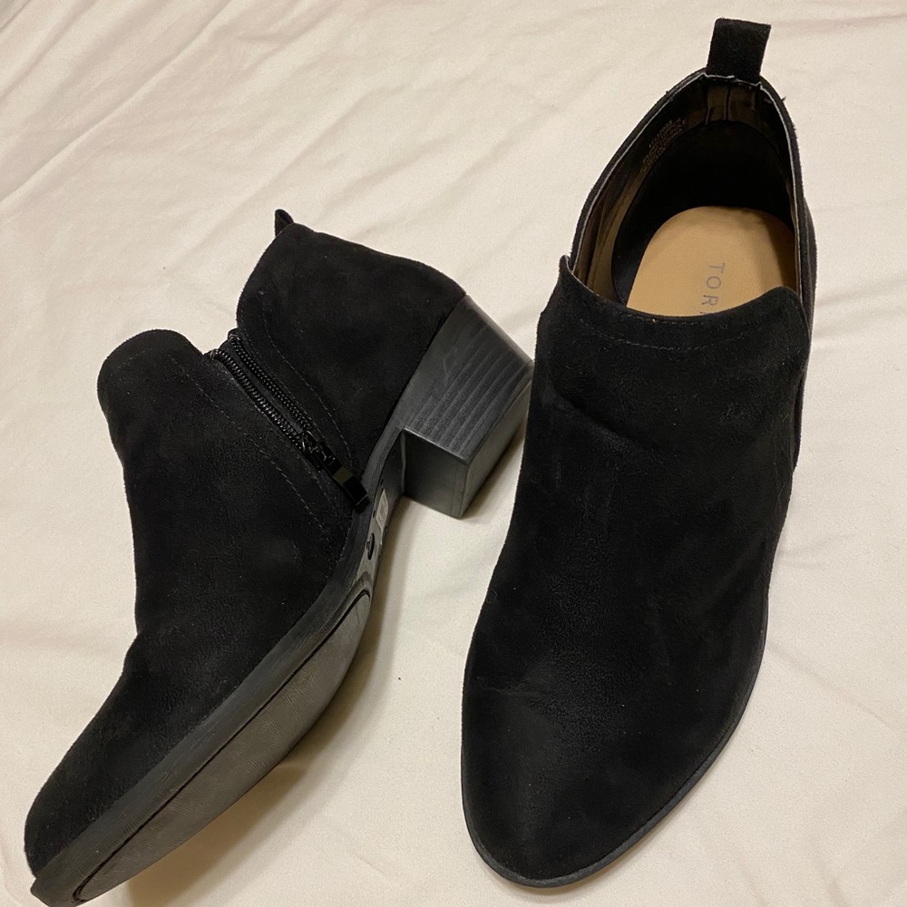 Torrid size 11 wide ankle boots